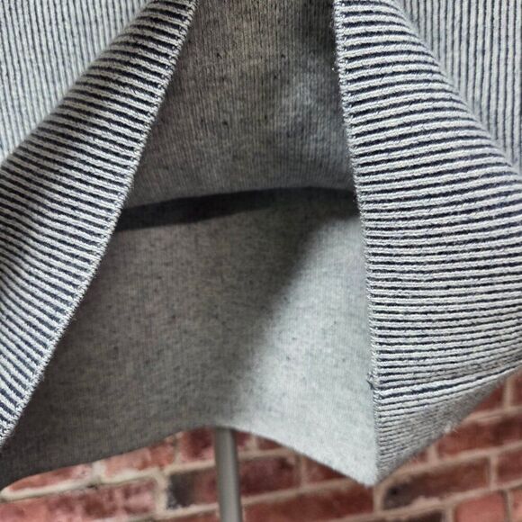 Wild Fable Navy Ribbed Sweater Skirt Small Seamless Mid Rise Mini Elastic Waist - Picture 2 of 5